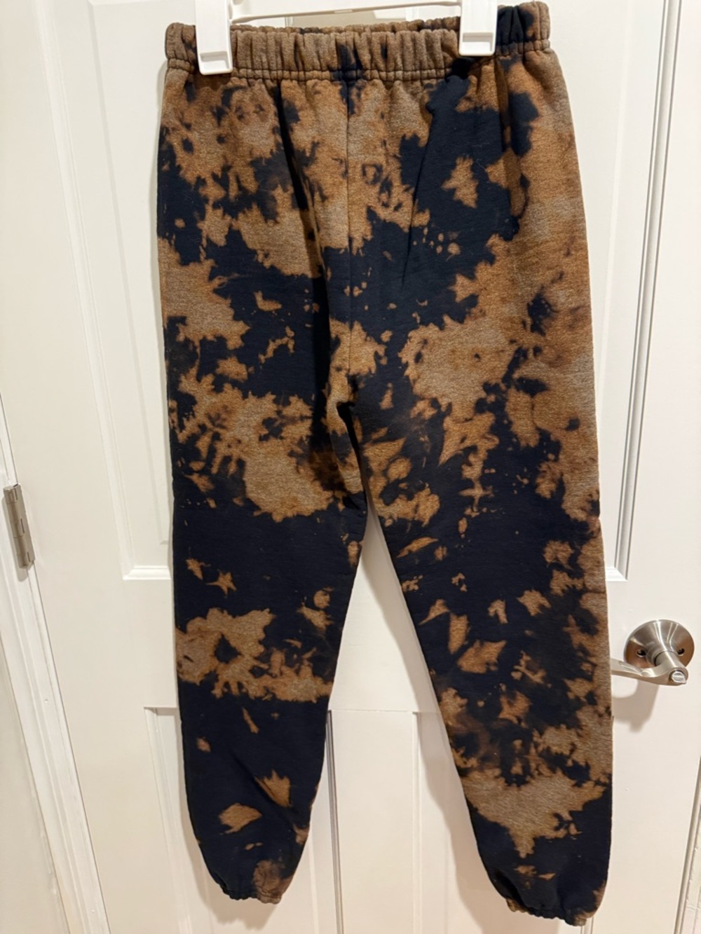 Kids Tie-Dye‎ Brown & Black Casual Sweatpants